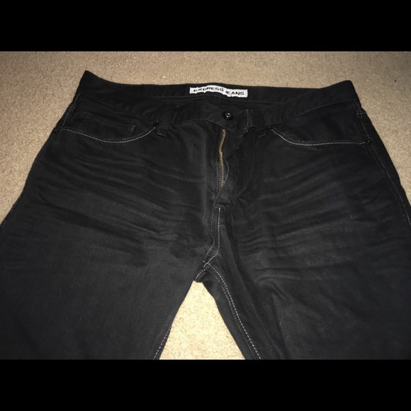 Express Other - Express Rocco slim fit skinny 34x30 black jeans